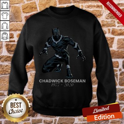 T’Challa In Black Panther Chadwick Boseman 1977 2020 Sweatshirt
