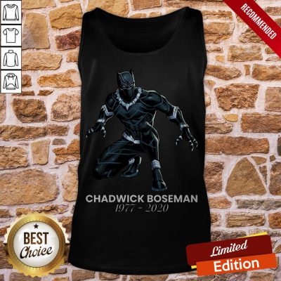 T’Challa In Black Panther Chadwick Boseman 1977 2020 Tank-Top