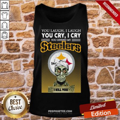 Awesome Jeff Dunham Achmed The Dead Terrorist You Laugh I Laugh You Cry I Cry You Offend My Pittsburgh Steelers I Kill You Tank Top-Design By Proposetees.com