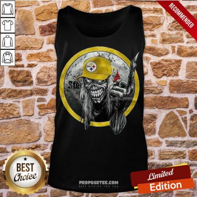 Good Iron Maiden Fuck Pittsburgh Steelers 2020 Tank Top-Design By Proposetees.com