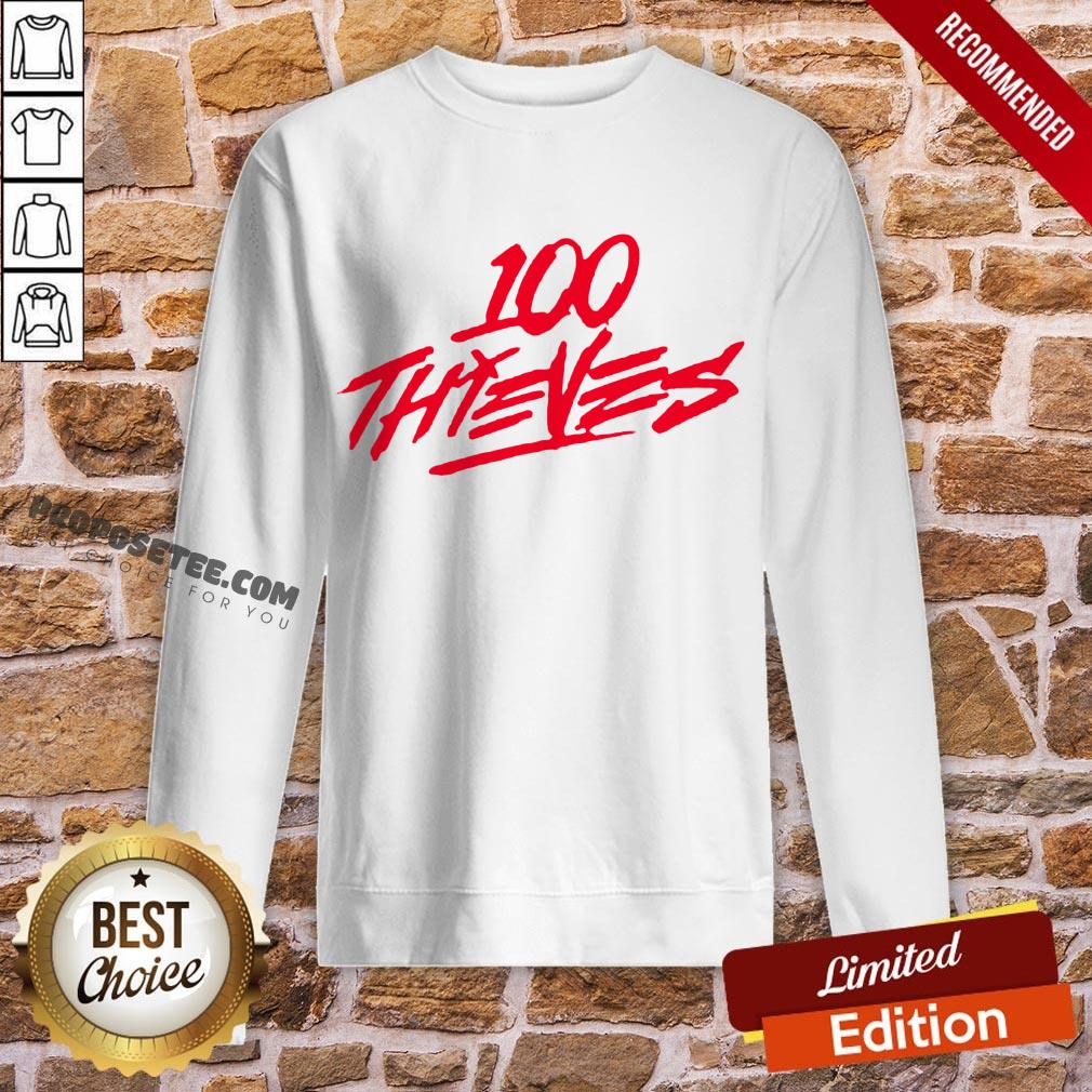 Happy Los Angeles 100 Thieves 2020 Logo Sweatshirt-Design By Proposetees.com Happy Los Angeles 100 Thieves 2020 Logo Sweatshirt-Design By Proposetees.com