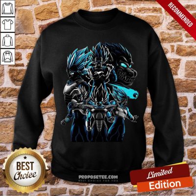Happy Vegeta Super Saiyan Sweatshirt-Design By Proposetees.com