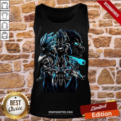 Happy Vegeta Super Saiyan Tank Top-Design By Proposetees.com