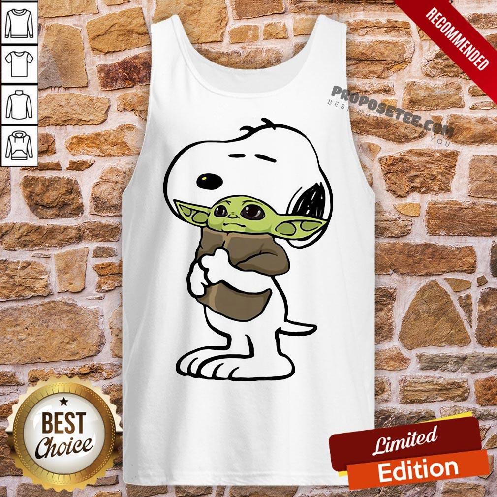 Original Snoopy Hugging Baby Yoda Star Wars Tank Top-Design By Proposetees.com Original Snoopy Hugging Baby Yoda Star Wars Tank Top-Design By Proposetees.com