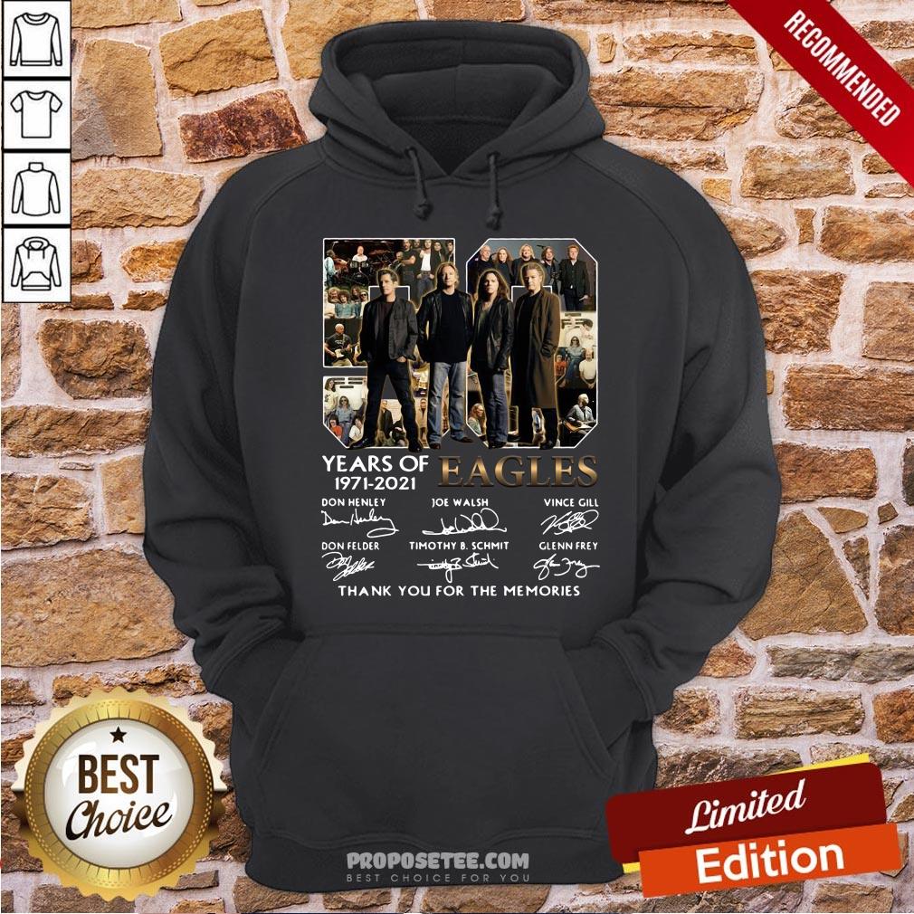 Premium Eagles 50 Years Of 1971-2021 Signatures Thank You For The Memories Hoodie-Design By Proposetees.com Premium Eagles 50 Years Of 1971-2021 Signatures Thank You For The Memories Hoodie-Design By Proposetees.com
