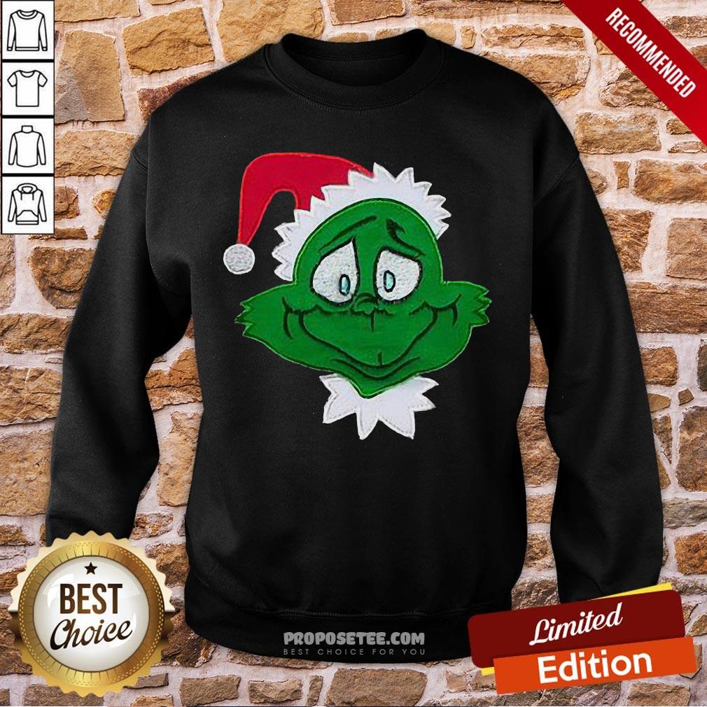 Premium The Grinch Santa Christmas Sweatshirt- Design By Proposetees.com Premium The Grinch Santa Christmas Sweatshirt- Design By Proposetees.com