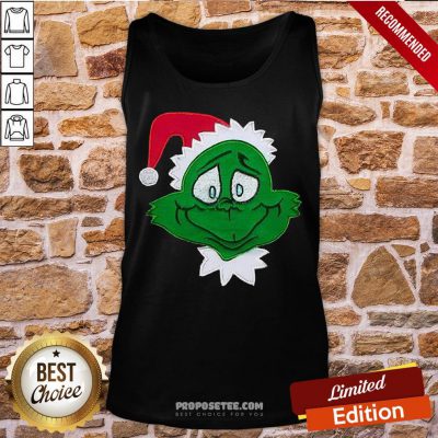 Premium The Grinch Santa Christmas Tank-Top- Design By Proposetees.com