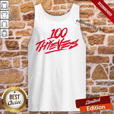 Pretty Los Angeles 100 Thieves 2020 Logo Tank Top-Design By Proposetees.com