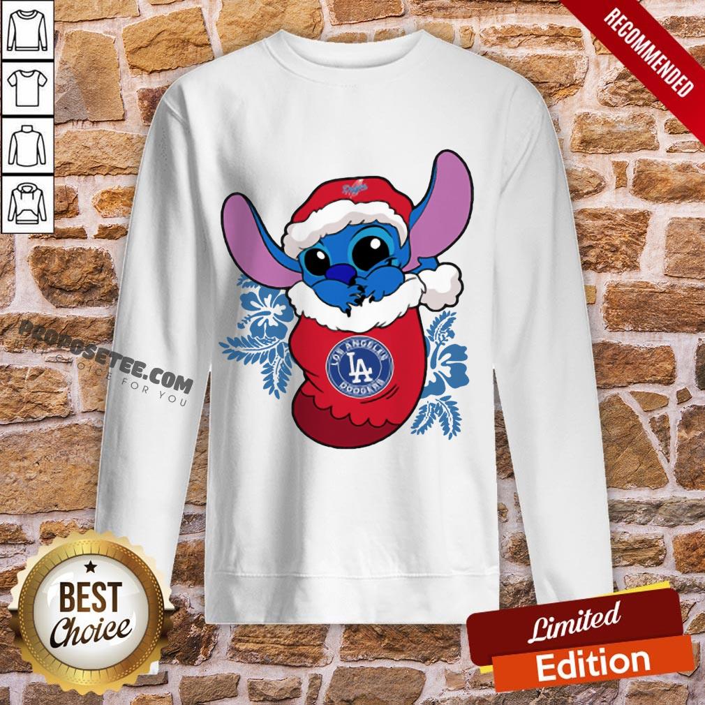 Pretty Los Angeles Dodgers Christmas Stitch In The Sock Funny Disney Mlb Sweatshirt-Design By Proposetees.com Pretty Los Angeles Dodgers Christmas Stitch In The Sock Funny Disney Mlb Sweatshirt-Design By Proposetees.com