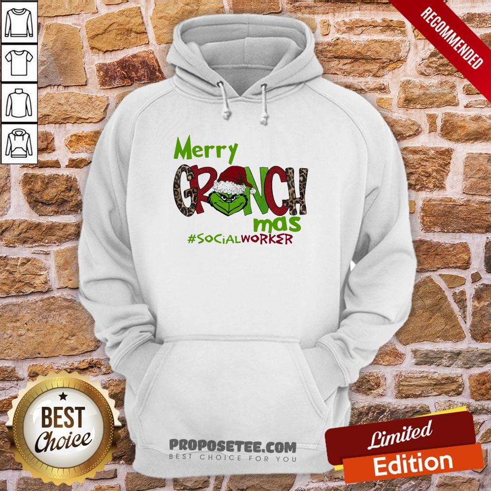 Pretty Merry Grinchmas #Social Worker Christmas Hoodie- Design By Proposetees.com Pretty Merry Grinchmas #Social Worker Christmas Hoodie- Design By Proposetees.com