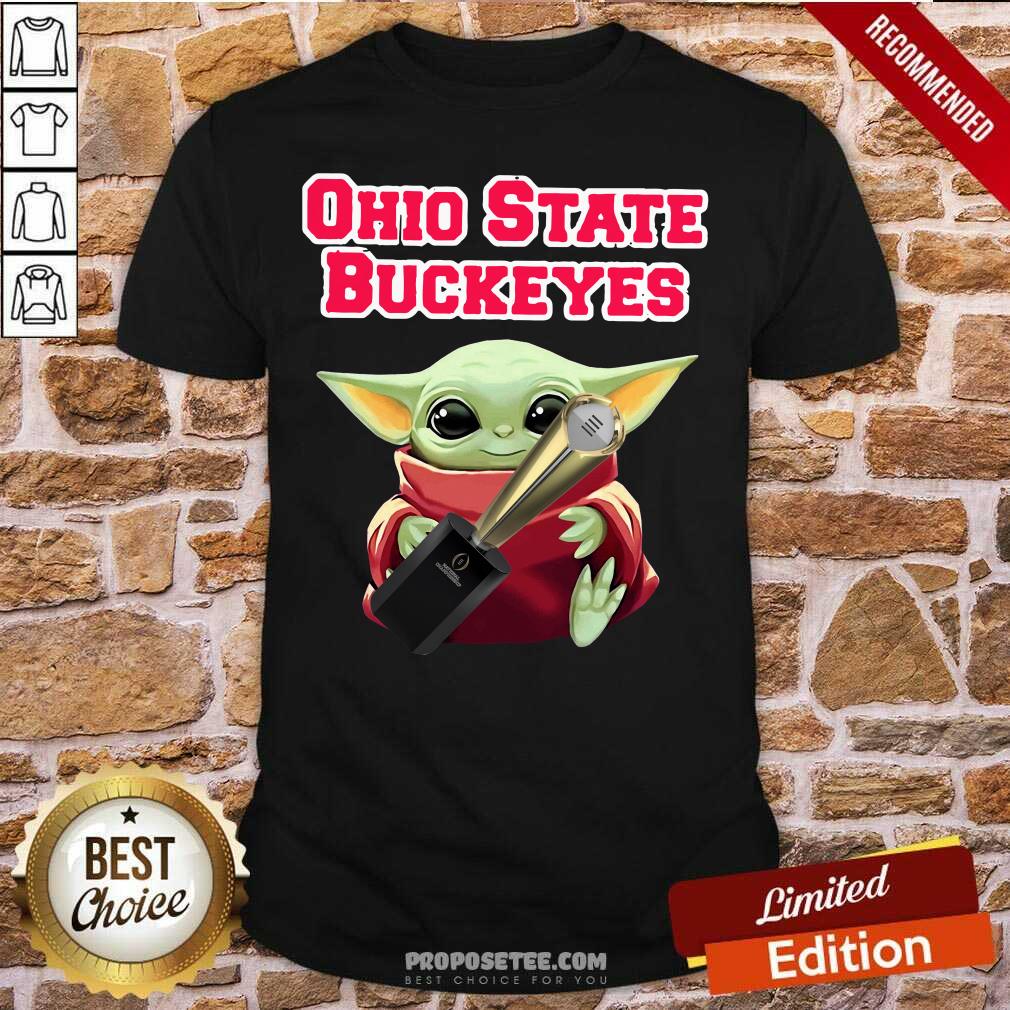 Baby Yoda Ohio State Buckeyes Shirt