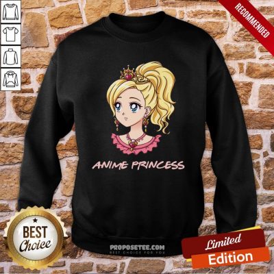 Anime Girl Princess Sweatshirt