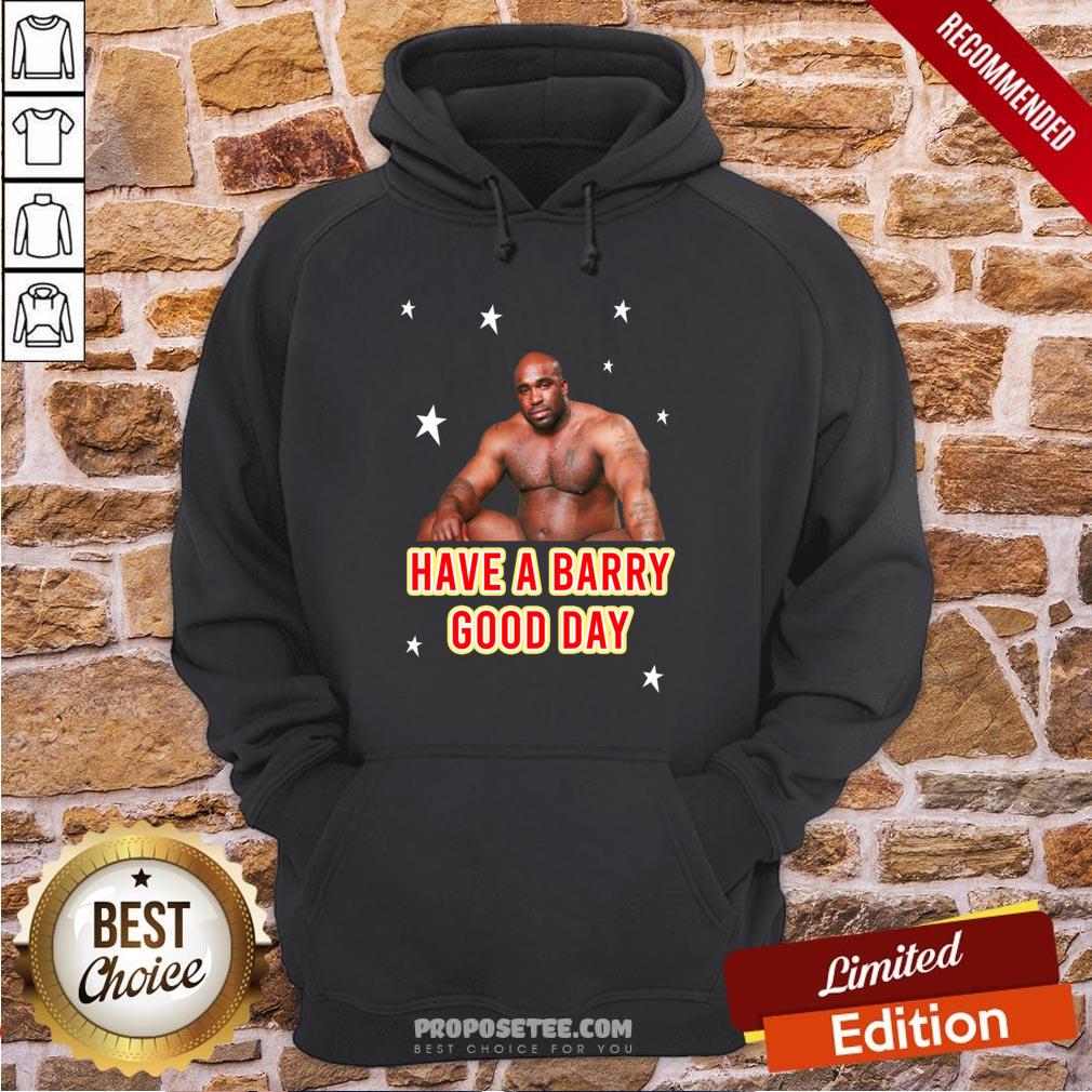 Barry Wood Have A Barry Good Day Hoodie Barry Wood Have A Barry Good Day Hoodie
