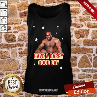 Barry Wood Have A Barry Good Day Tank-Top