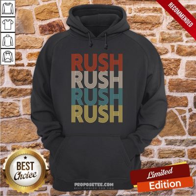 Rush Rush Rush Rush Limbaugh Vintage Hoodie
