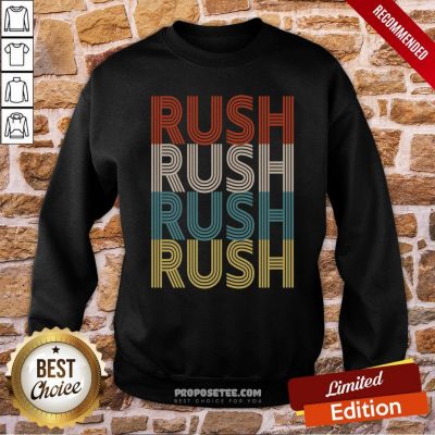 Rush Rush Rush Rush Limbaugh Vintage Sweatshirt