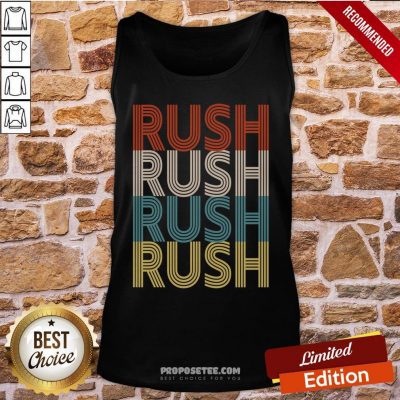 Rush Rush Rush Rush Limbaugh Vintage Tank-Top