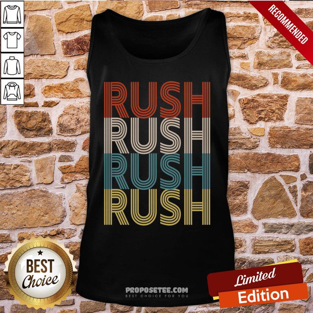 Rush Rush Rush Rush Limbaugh Vintage Tank-Top Rush Rush Rush Rush Limbaugh Vintage Tank-Top