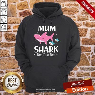 Mum Shark Doo Doo Doo Hoodie
