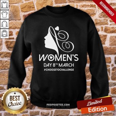 Choose To Challenge International Women’s Day IWD 2021 Equal Sweatshirt
