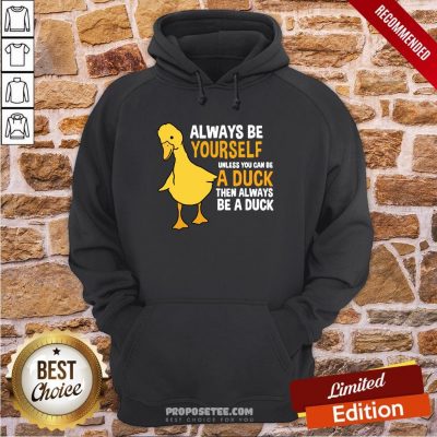 Always Be Yourself Unless You Can Be A Duck For Duck Lover Hoodie