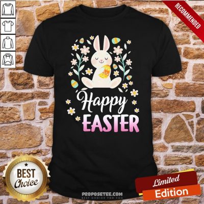 Cute Rabbit Happy Easter 2021 Shirt